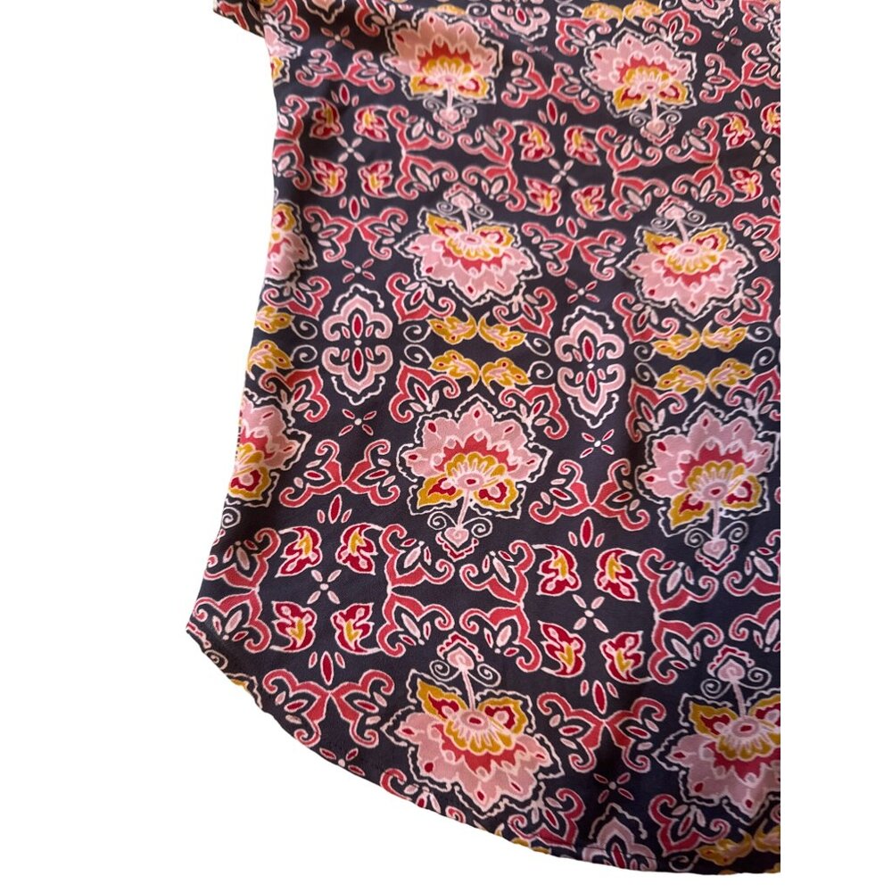 💖Loft Women's Floral Print Blouse - Picture 8 of 9